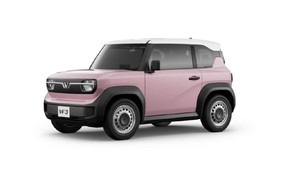 Màu Rose Pink (Hồng Nhạt Nóc Trắng)